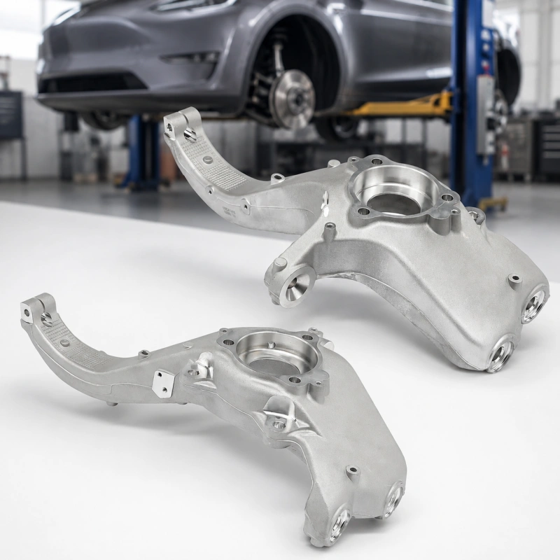Front Steering Knuckle Replacement for Tesla Model Y 2020-2024 OE 1188311-00-E 1188316-00-E