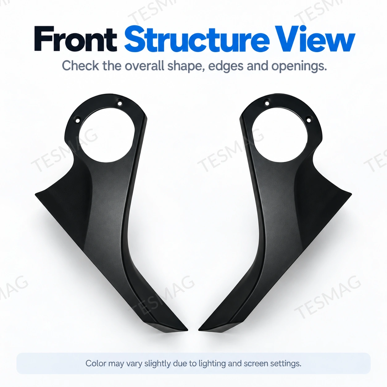 Exterior Door Mirror Mount Upper Cover for Tesla Model 3 2017–2023 Pre-Highland