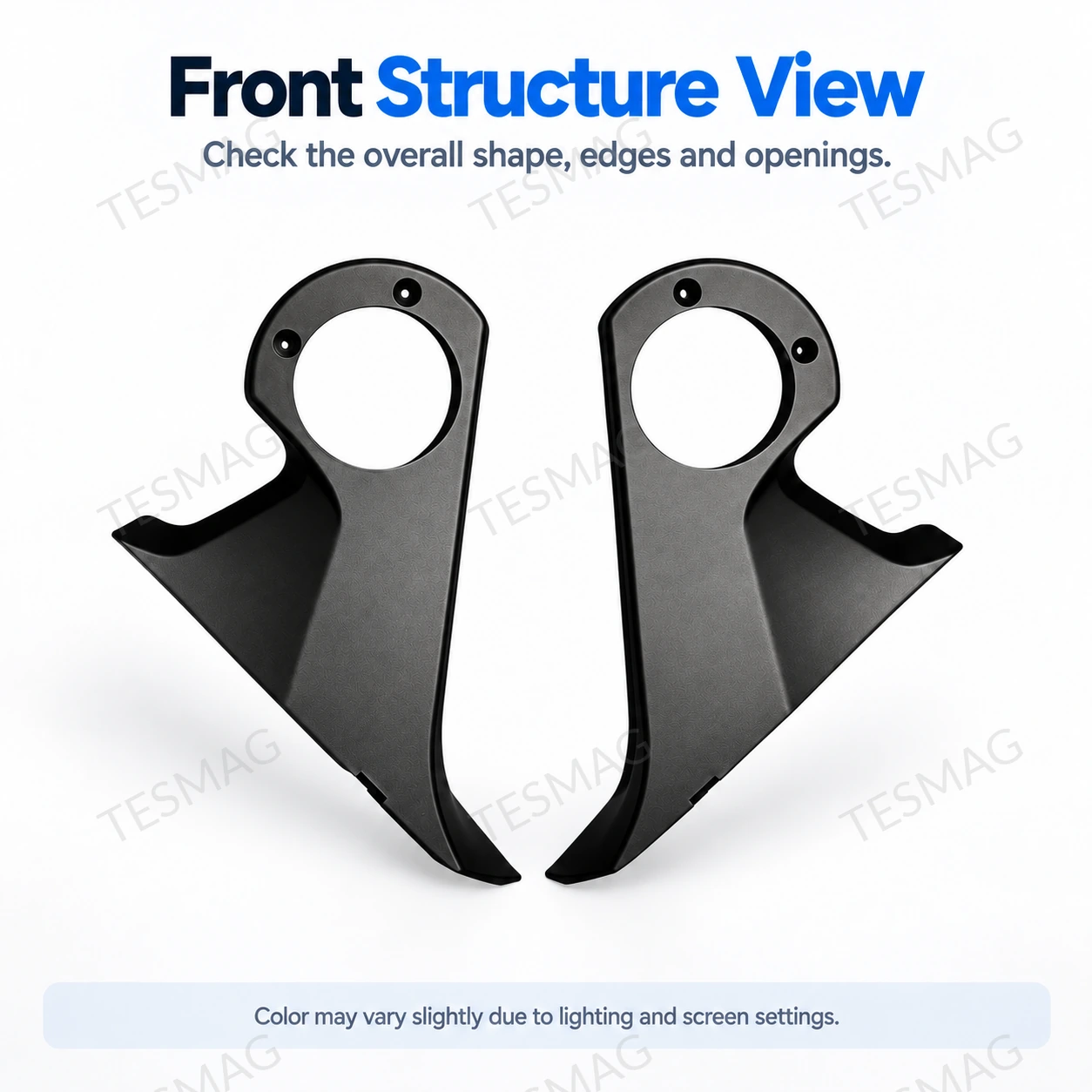 Exterior Door Mirror Mount Upper Cover for Tesla Model 3 2017–2023/ Model Y 2020-2024