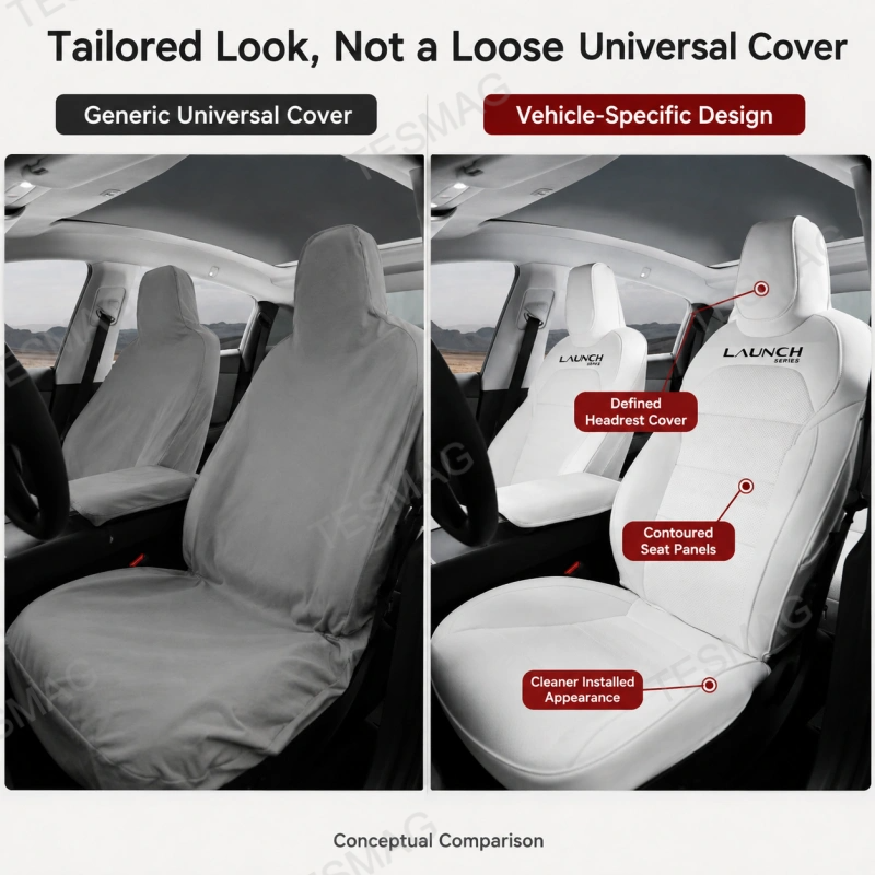 Nappa Leather Seat Covers for Model Y Juniper 2025.03+ Premium 5-Seater