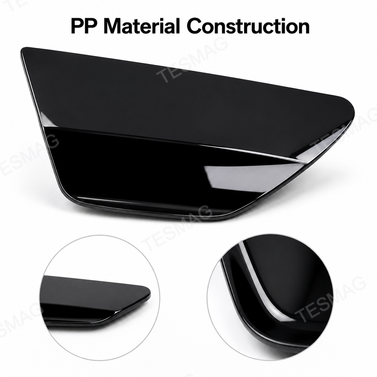 Front Bumper Side Accent Trim Cover for Tesla Model Y Juniper Premium / Model YL 