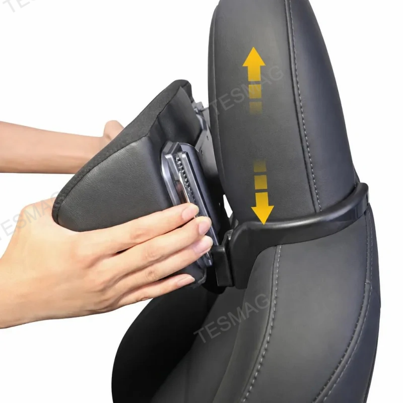 Adjustable Memory Foam Headrest Pillow for Tesla Model 3/Y
