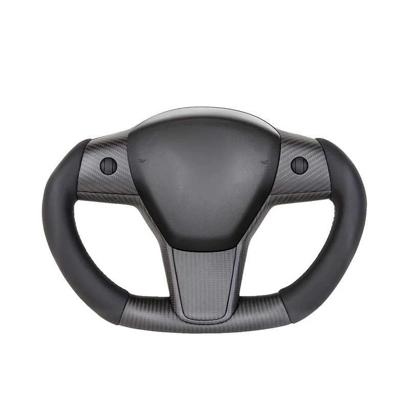 Heated Half Steering Wheel for Tesla Model 3/Y