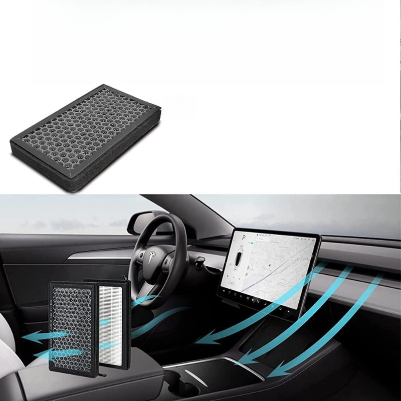 Hepa Cabin Air Filter Replacement for Tesla Model 3/Y/3 Highland (2017-2024)