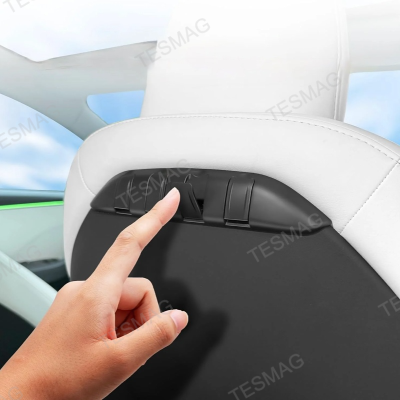Hidden Foldable Seat Back Hook for Tesla Model 3/Y