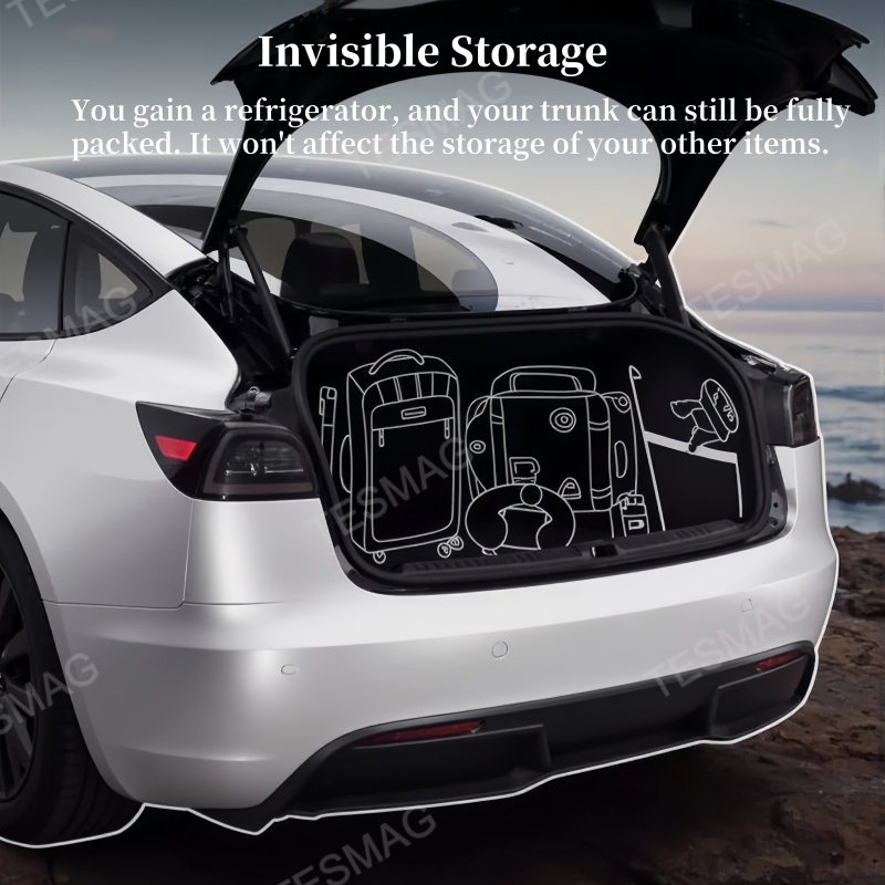 Hidden Rear Trunk Refrigerator for Tesla Model 3 Highland 2024+