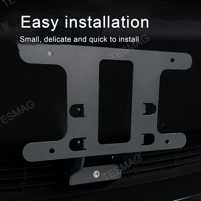 Holder for the Tesla Model 3/Y/X/3 Highland License Plate