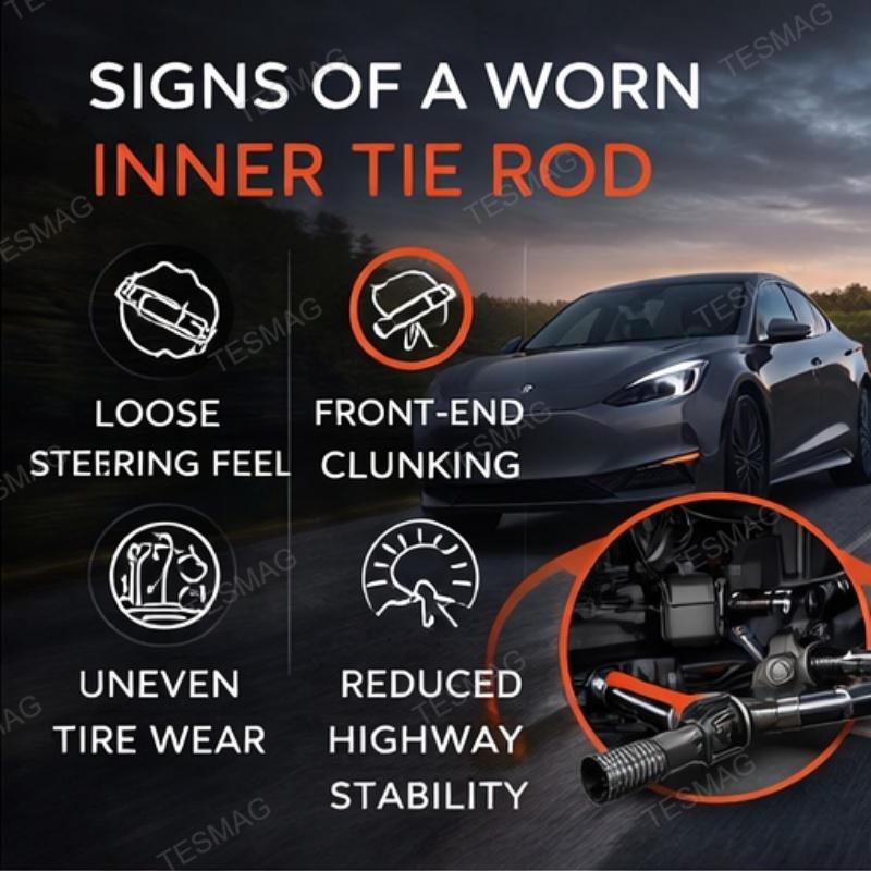 Inner Tie Rod Steering Rack Ball Joint for Tesla Model 3/Y (1044851)