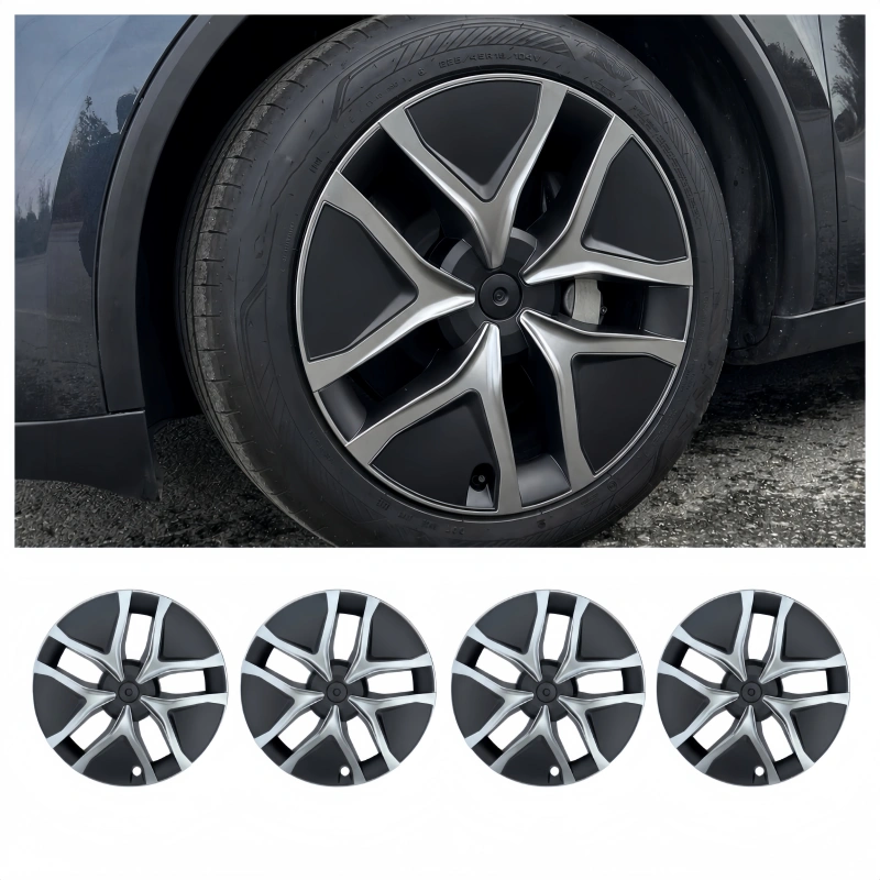 19" AirFlow Style Wheel Covers for 2026+ Tesla Model Y Standard – 4PCS
