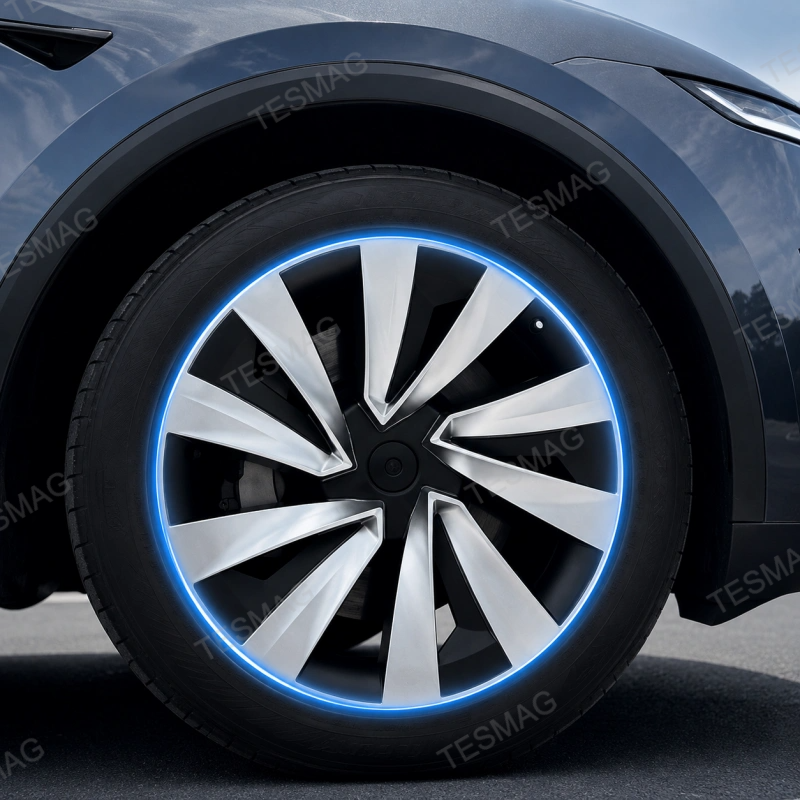 19" Cyclone Wheel Covers for 2026+ Tesla Model Y Standard – 4PCS