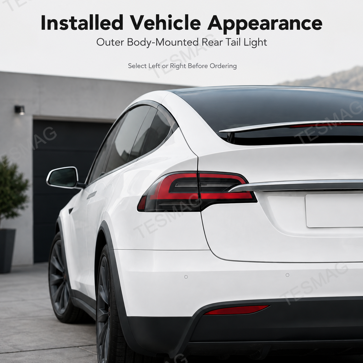 Rear Outer Tail Light for Tesla Model X 2016–2020 | Left 1034334-00-A / Right 1034335-00-A