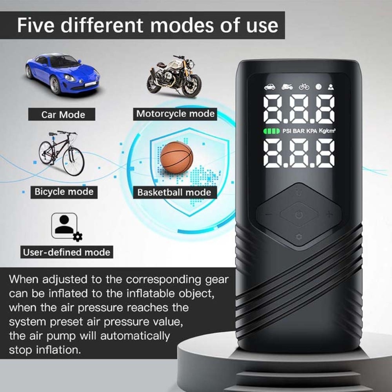Tesla Smart Wireless Inflatable Pump