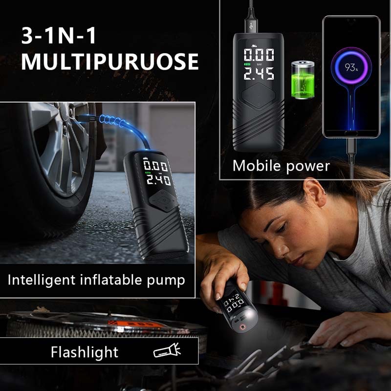 Tesla Smart Wireless Inflatable Pump