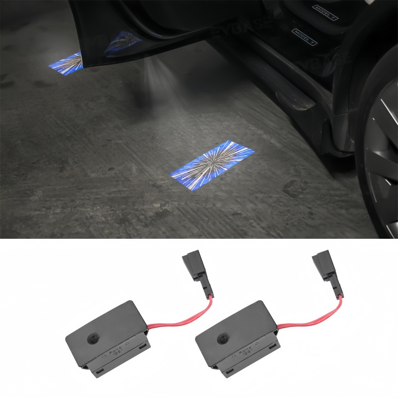LED Door Projector Lights for Tesla Model 3/Y