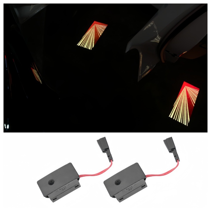 LED Door Projector Lights for Tesla Model 3/Y