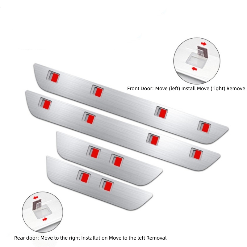 LED Door Sill Ambient Light for Tesla Model S/3/X/Y
