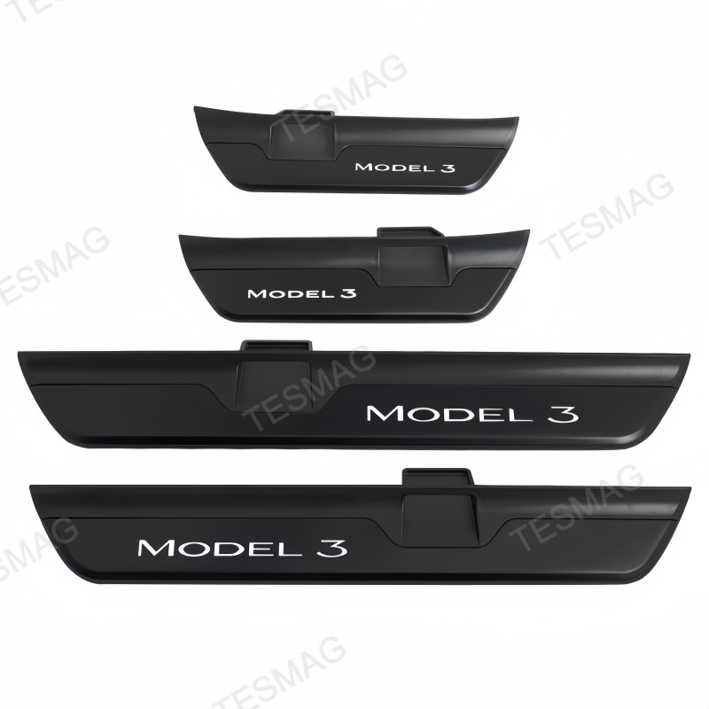 LED Illuminated Door Sills for Tesla Model 3 Highland 
