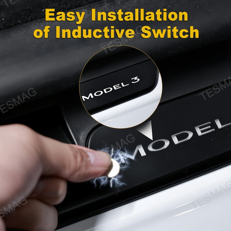 LED Illuminated Door Sills for Tesla Model 3 Highland 