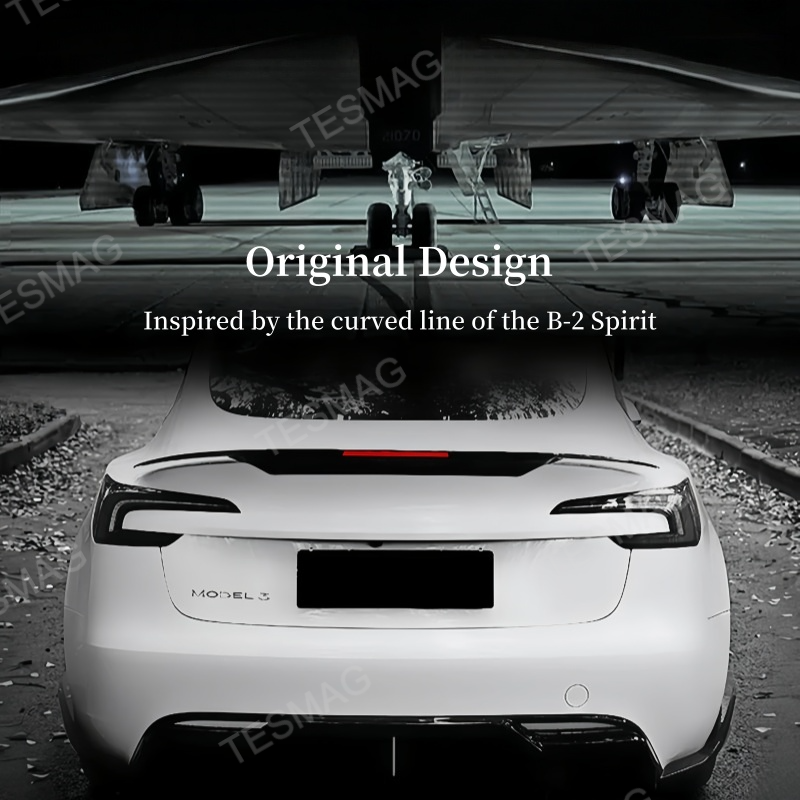 LED Illuminated Rear Spoiler Wing for Tesla Model 3/Y