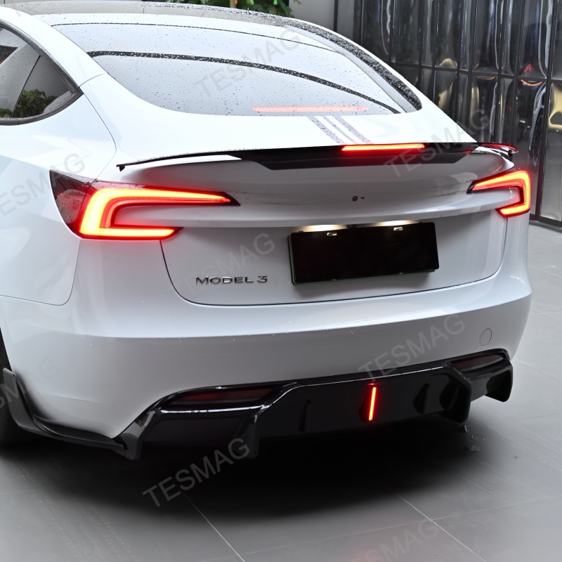 LED Illuminated Rear Spoiler Wing for Tesla Model 3/Y