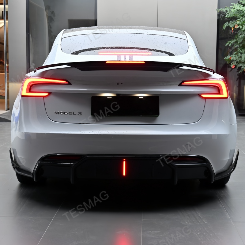 LED Illuminated Rear Spoiler Wing for Tesla Model 3/Y