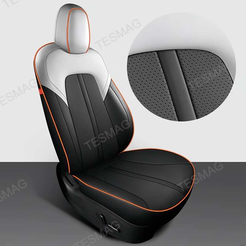 Leather Seat Covers for Tesla Model Y