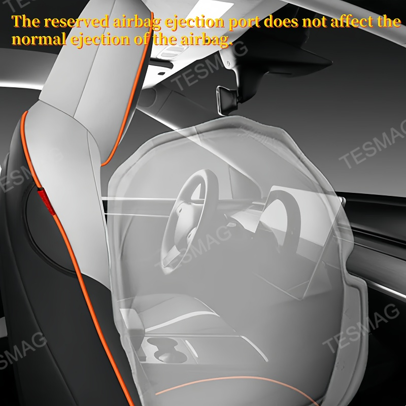 Leather Seat Covers for Tesla Model Y