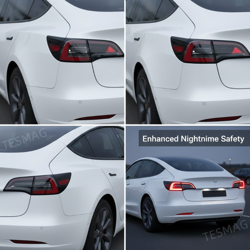 Left Charging Port Cover Decorative Trim for Tesla Model 3 Y 2019-2024(1448300 1518783-00-B)