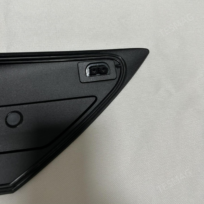 Left Charging Port Cover Decorative Trim for Tesla Model 3 Y 2019-2024(1448300 1518783-00-B)