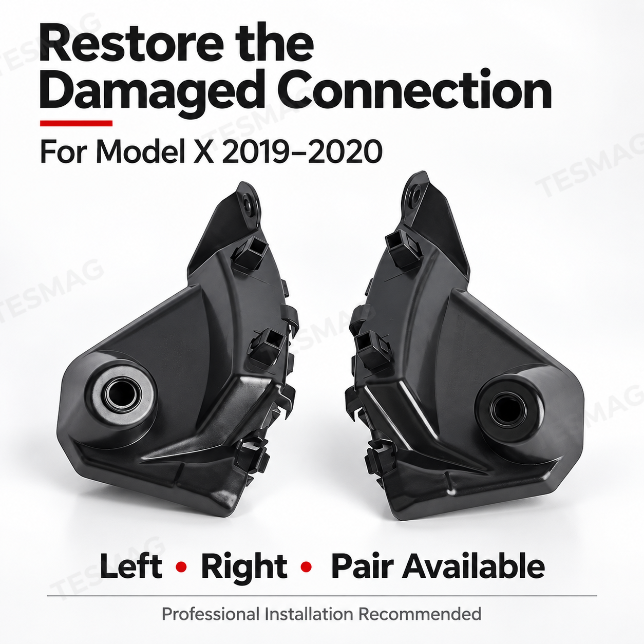Front Bumper Fender Bracket for Tesla Model X 2019–2020 | OE 1095793-00-B / 1095794-00-B