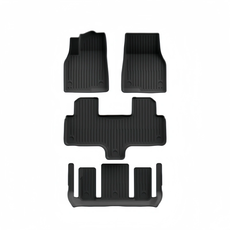 All-Weather TPE Floor Mats for Tesla Model YL 2026+ 6-Seat