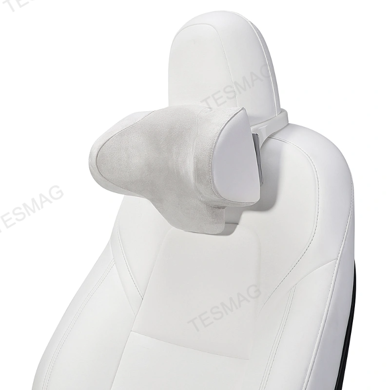 Adjustable Memory Foam Headrest Pillow for Tesla Model 3/Y