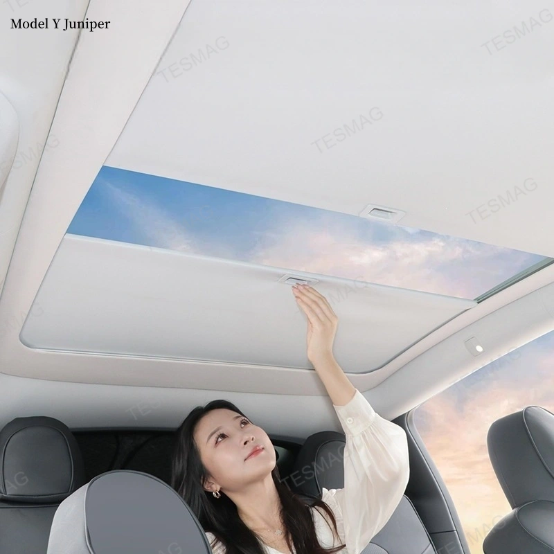 Retractable Roof Sunshade for Tesla Model Y/Model YL/ Model 3 Highland