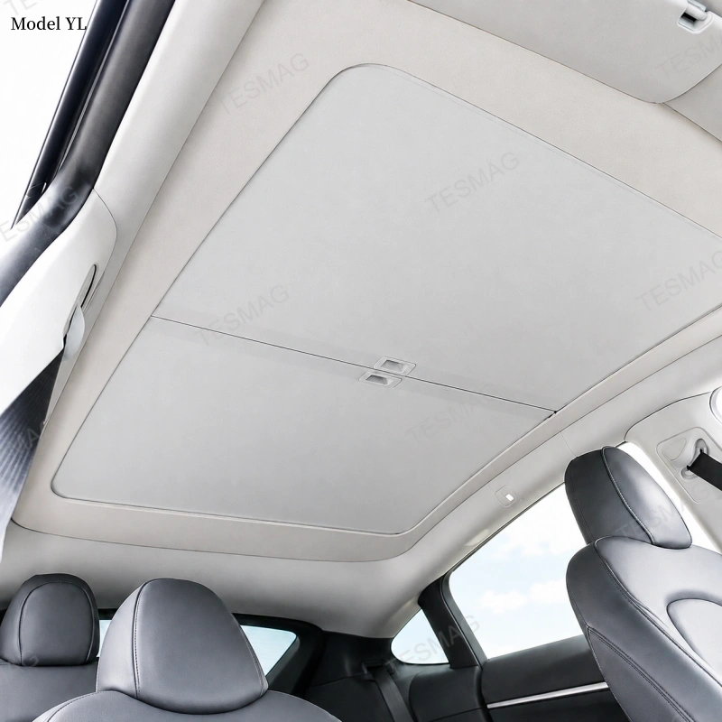 Retractable Roof Sunshade for Tesla Model Y/Model YL/ Model 3 Highland