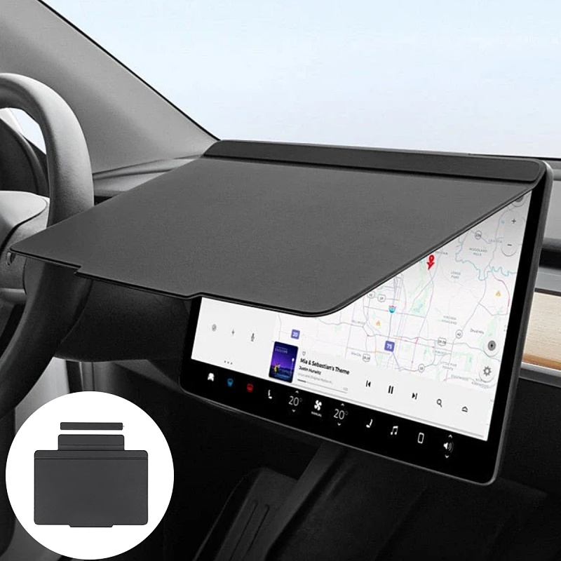 Magnetic Center Console Screen Protector for Tesla Model 3/Y