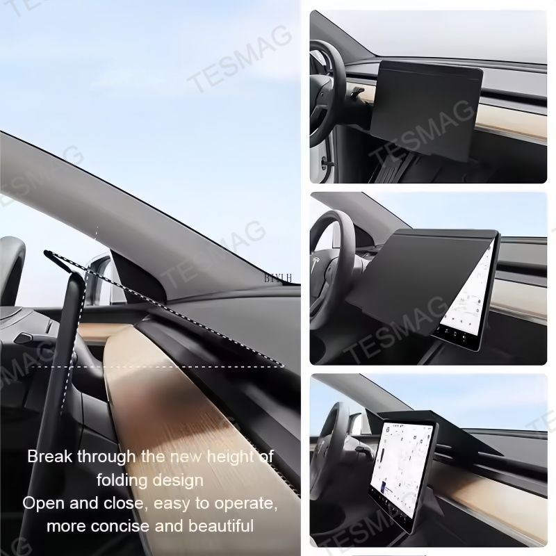 Magnetic Center Console Screen Protector for Tesla Model 3/Y