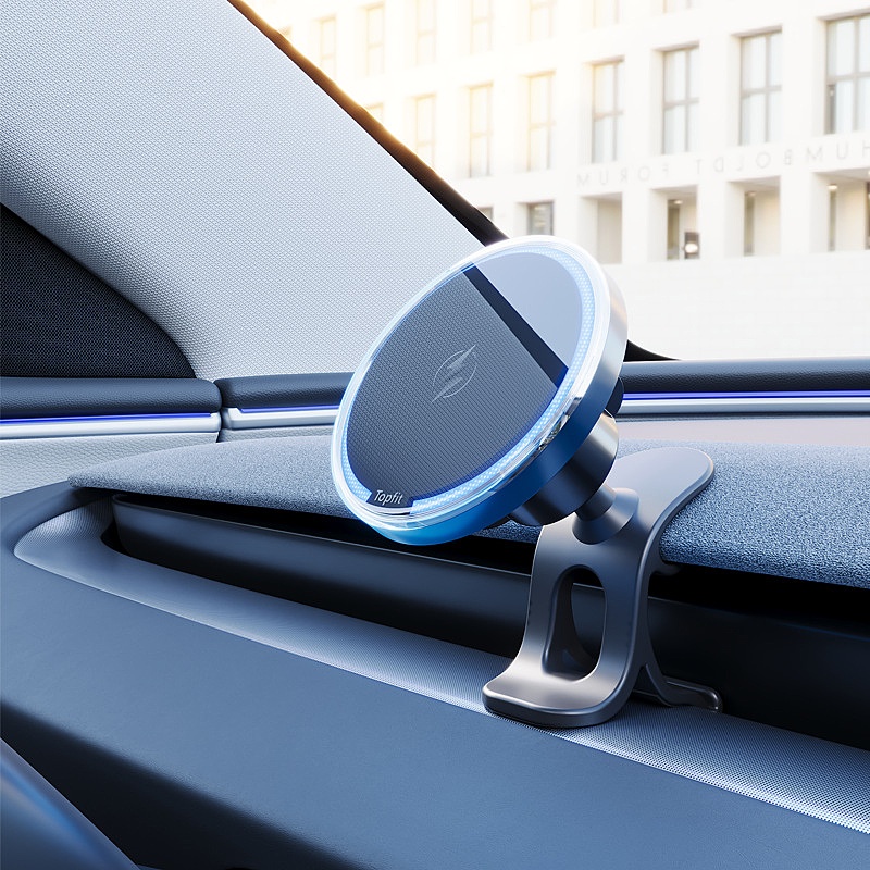 Magnetic Phone Charging Stand for Tesla Model 3 Highland & Model Y Juniper