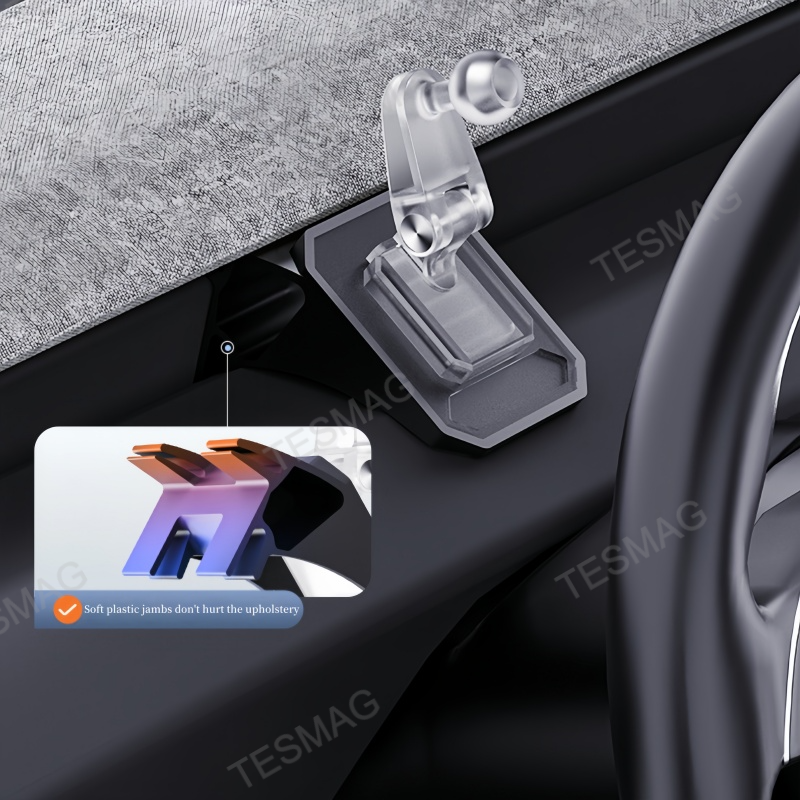 Magnetic Silicone Phone Holder for Tesla Model 3 Highland/Model Y Juniper