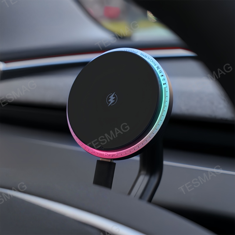 Magnetic Wireless Car Charger Holder for Tesla Model 3