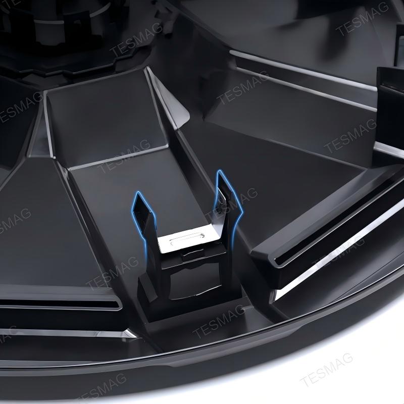 Matte Black Wheel Covers for Tesla Cybertruck