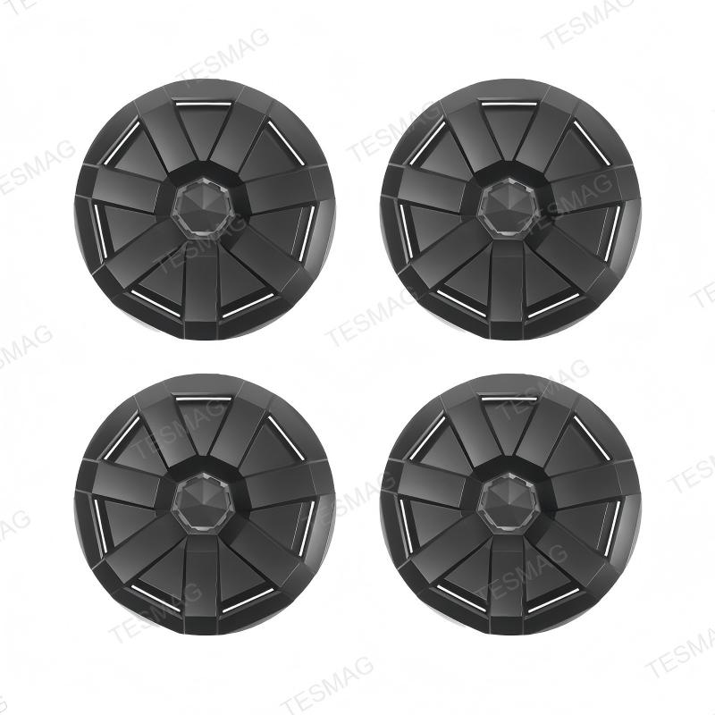 Matte Black Wheel Covers for Tesla Cybertruck