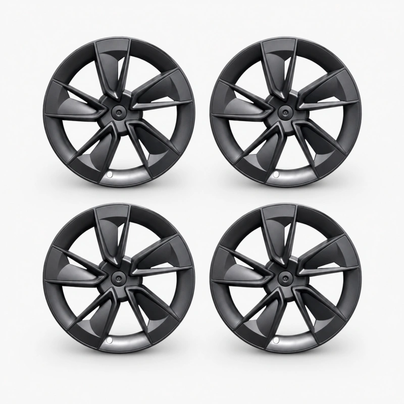 19" Crossflow Wheel Covers for 2026+ Tesla Model Y Standard – 4PCS