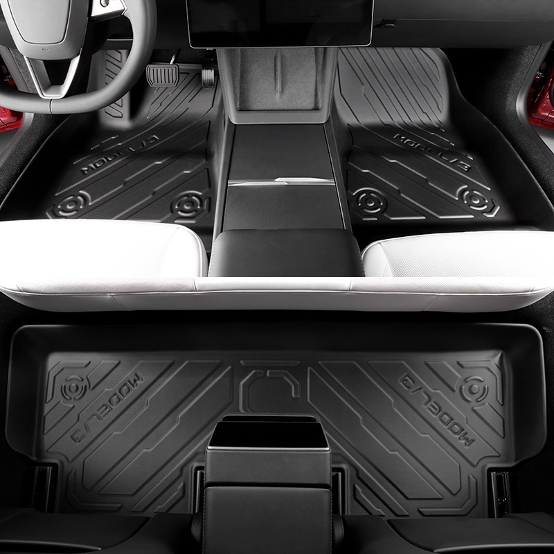 Model 3 Highland Cybertruck Style All-weather Cargo Liner and Floor Mat
