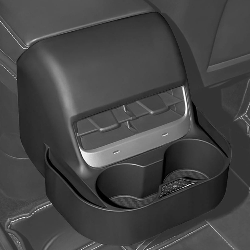 Tesla Model 3/Y Backseat Double Cup Holder & Phone Holder