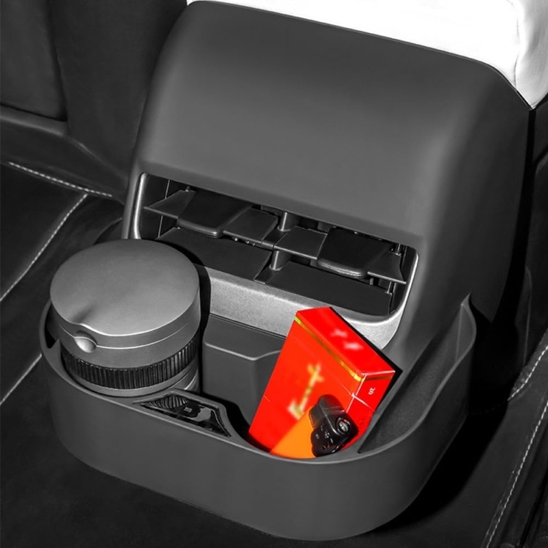 Tesla Model 3/Y Backseat Double Cup Holder & Phone Holder