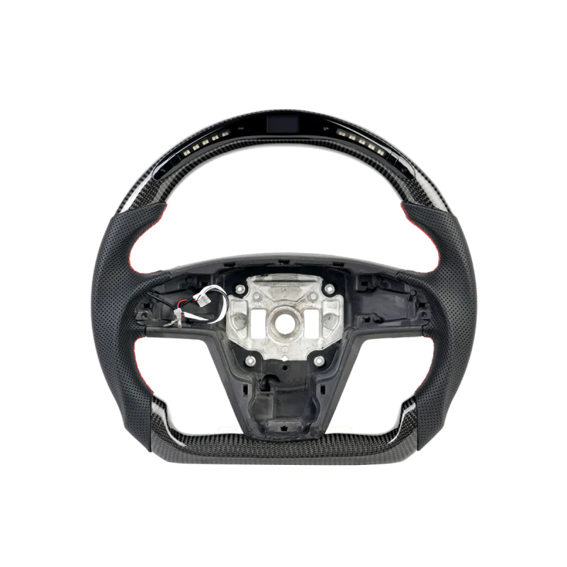 Model S LED Sport Carbon Fiber Steering Wheel 2021+
