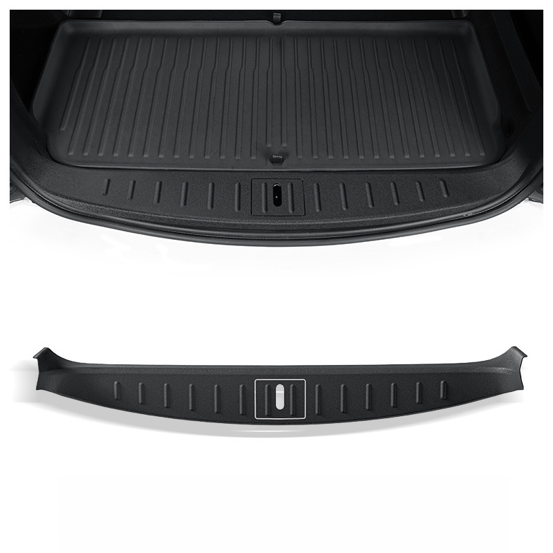 TPE Rear Trunk Door Sill Protector for Tesla Model X / S