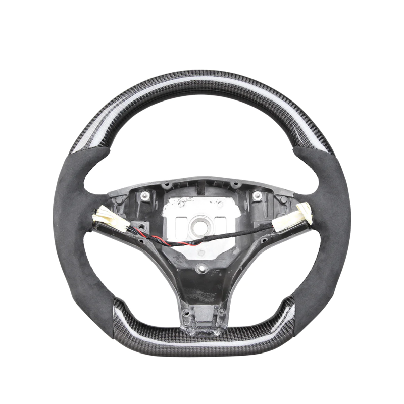 Model X/S Rounded Alcantara Carbon Fiber Steering Wheel（2016-2020）