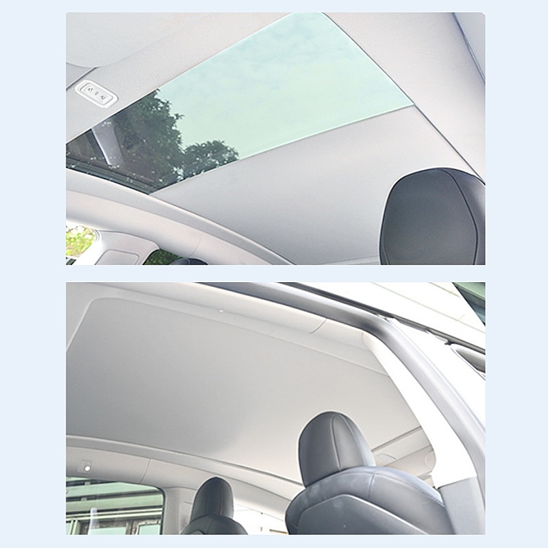 Model Y Integrated Electric Retractable Glass Roof Sunshade