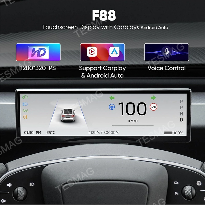 Model Y Juniper 8.8-Inch Touch Dashboard Screen